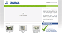 Desktop Screenshot of dinrackis.com
